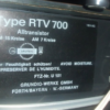 Radio Antigua Grundig RTV 700 Radioexperto.com