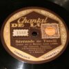 disco pizarra gramofono “Serenade" de Toselli - radioexperto.com