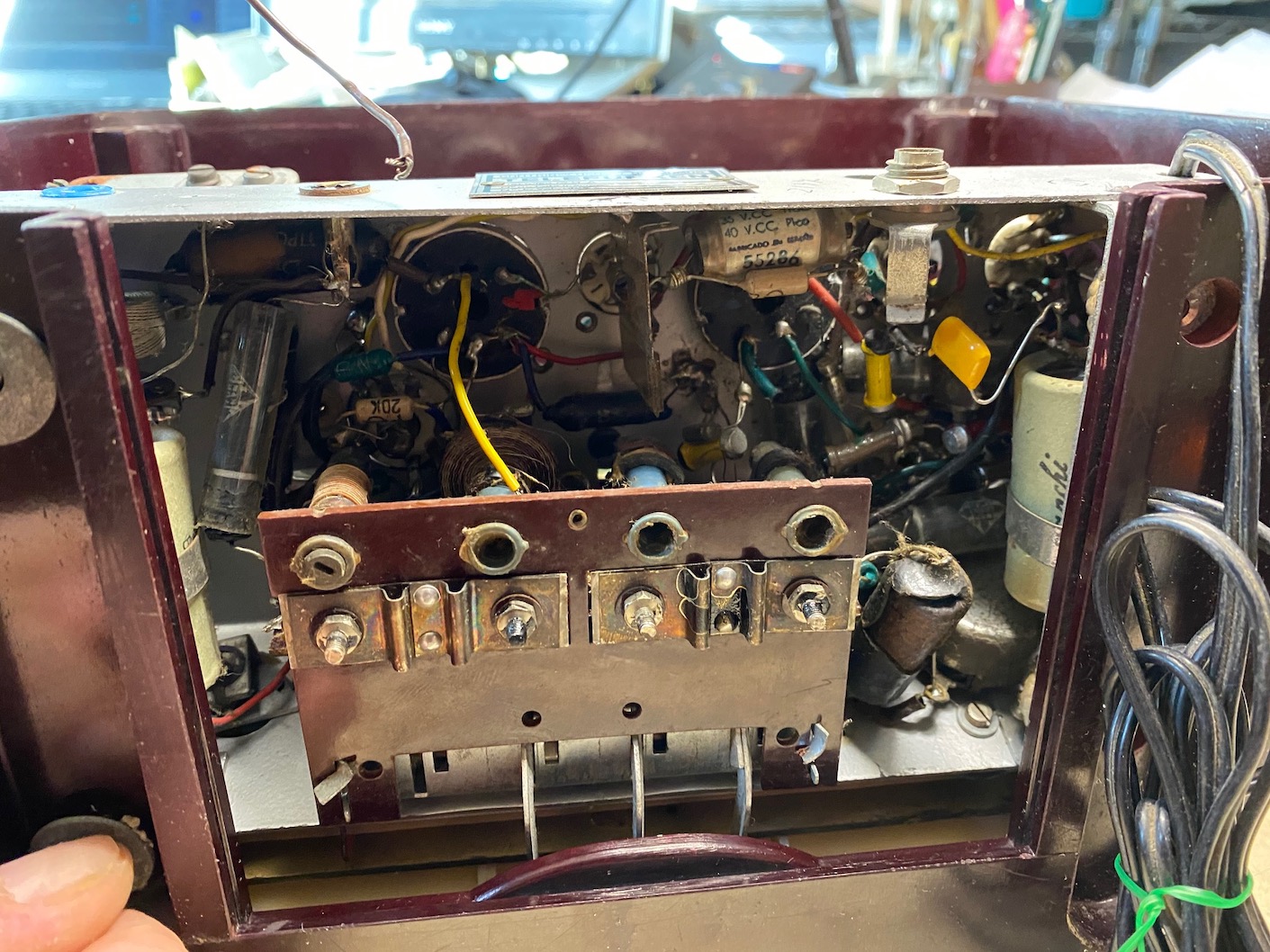 Telefunken Panchito 58 - reparacion tecnica Radioexperto.com