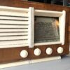 Radio Martial de valvulas años 50