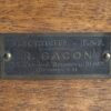 Radio Gacon 3 lamparas, año 1923