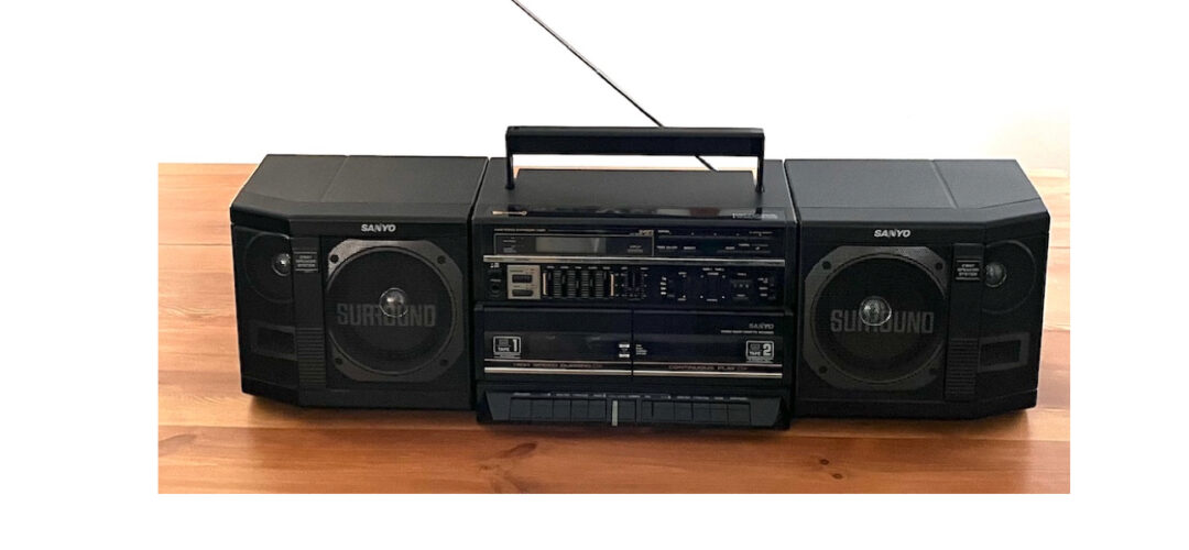 Radiocassette Sanyo M804sr